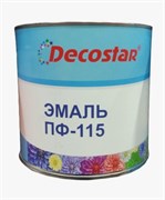 Эмаль DECOSTAR ПФ-115 красная 2,6кг