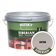 Эко-Лазурь HUSKY SIBERIAN для дерева полуматовая антик 2,5л