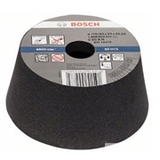 Круг BOSCH шлифовальный чашечный конусный 110мм K60 КАМ 1608600241
