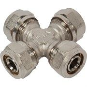Крестовина Valtec обжимная 20 VTm.341