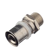 Соединитель Valtec пресс нар. резьба 20*1/2 VTm.201