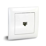 Розетка UNIT VITA RJ-45 PC, белая