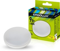 Лампа светодиодная ERGOLUX LED-GX53-9W-GX53-3K 13514