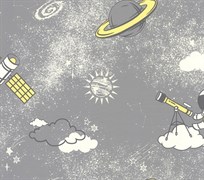 Обои АСПЕКТ РУ Акцент Космикс 70438-44 1,06*10,05м (1упак-6рул)
