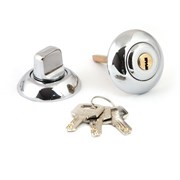 Фиксатор APECS Megapolis WC-K-0803-CR с замком
