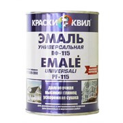 Эмаль КВИЛ ПФ-115 универсальная красно-коричневая 0,9кг