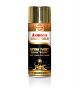 Краска аэрозольная ASMACO акриловая, светло-золотая, высший сорт