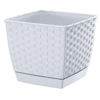 Горшок цветочный RATOLLA белый DRLK190-S449