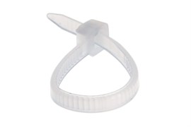 Хомут REXANT nylon 2,5*100мм (100шт) белый 07-0100