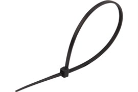 Хомут REXANT nylon 2,5*150мм (100шт) черный 07-0151