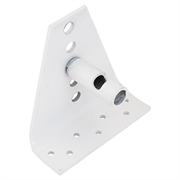 Кронштейн КОС для крепления без сварки доводчика белый Doorstop
