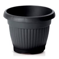 Горшок цветочный TERRA антрацит DCE13-S433