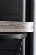 Карниз DDA ВИНТАЖ потолочный с поворотом, 3-х рядный, пластик Слоновая кость 2.4