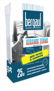 Клей BERGAUF Keramik Termo д/облиц. печей и каминов 25кг
