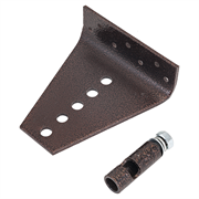 Кронштейн КОС для крепления без сварки доводчика медь антик Doorstop
