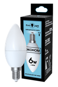 Лампа светодиодная Eurolight ELEC-505-C37-6-5K-E14-FR
