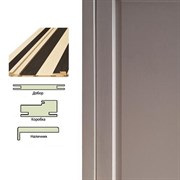 Добор ТС мдф 10*200*2070 цвет24 светло серый софт