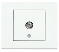 Розетка OVIVO GRANO ТВ спутниковая белый 400-010300-231
