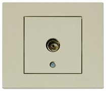 Розетка OVIVO GRANO ТВ спутниковая крем 400-020300-231