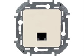 Розетка LEGRAND INSPIRIA RJ45 6 UTP слоновая кость 673831