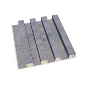 Декоративные рейки Синий текстиль 160*2900 CSG05-C02
