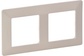 Рамка LEGRAND DIY VALENA Life на 2 поста слон.кость 754042