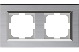 Рамка OVIVO QUANTUM 2-я серебро O-405-320000-226