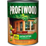 Антисептик лаковый PROFIWOOD 3 в1 алкидный, орех 2,6л/2,4кг