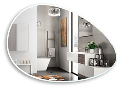 Зеркало LED Omega сенсорный выключатель 920*600