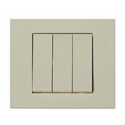 Выключатель OVIVO GRANO 3-й крем 400-020200-254