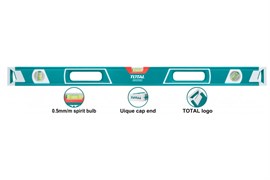 Уровень TOTAL коробчатый 100см. Точность 0,5.мм. TMT21006