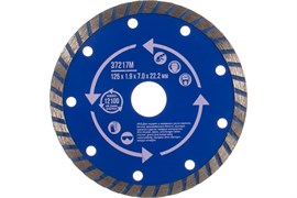Диск FIT MOS Турбо алмазный отрезной 125*22,2мм 37217М