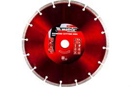 Диск MATRIX PREMIUM алмазный отрезной сегментный, 230*22,2мм, сухая резка 73177