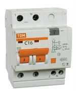 Автомат диф. TDM 2P 16A 30ma АД SQ0204-0006