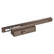 Доводчик NOTEDO дверной DC-075 SL+HO BROWN со скользящей тягой, с фикс. до 70 кг (10)