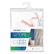 Шторы для ванной комнаты Полиэстер 180*180см 6666/2214-1
