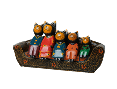 Котики RIKMANI на диване 2210