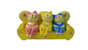 Котики RIKMANI на диване 2251