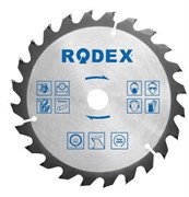 Диск RODEX по дереву с крупными зубьями 150*T30 22,2мм RTS30150