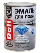 Эмаль DALI для пола красно-коричневая 2л RAL3009