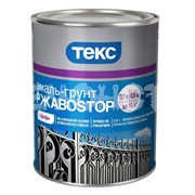 Эмаль-грунт ТЕКС алкид по ржавчине РжавоStop белая 0,9кг