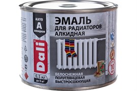 Эмаль для радиаторов DALI алкидная 0,5кг