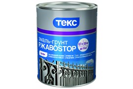 Эмаль-грунт ТЕКС алкид по ржавчине РжавоStop желтая 0,9кг