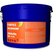 Эмаль EMPILS ПФ-115 Эконом белая матовая 20кг (IT)