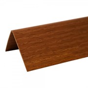 Угол с тиснением двухсторонний 30*30*2700 Орех антик