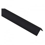 Угол GRACE ПВХ с тиснением Rico Moulding однотонный 20*20*2700 №115 (черный)