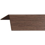 Угол с тиснением двухсторонний 30*30*2700 Венге