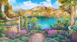 Фотообои НИКА Райский уголок! 196*350см 20 листов