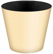 Горшок для цветов IDILAND Rosemary D330мм 16л с дренаж.вставкой,на колесиках,св-бежевый 221600425/01