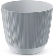 Горшок цветочный RYFO светло-серый DRF110-443U